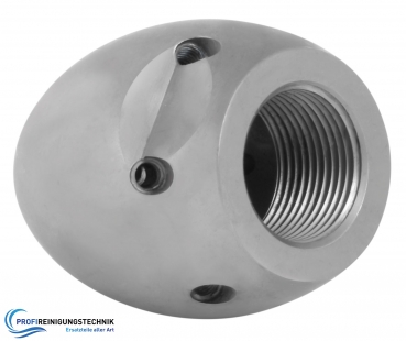 RR-Düse Ei-Form 1/2" Innengewinde / Für Rohrdurchmesser 100 - 200mm / Außendurchmesser 40mm / Länge 55mm